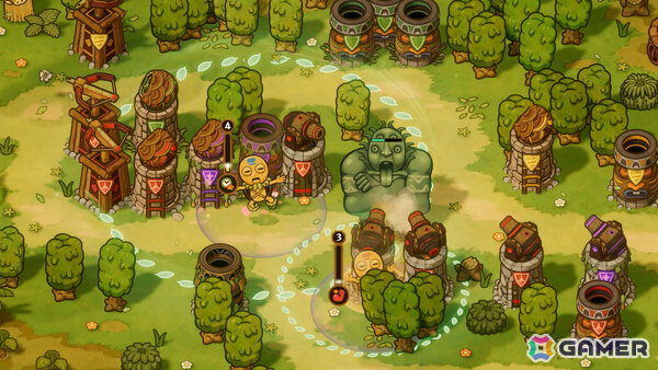 踊りながらタワーを建てモンスターの群れから拠点を守る「PixelJunk Monsters 3」初のプレイアブルデモがSteam Nextフェス限定で公開！の画像3