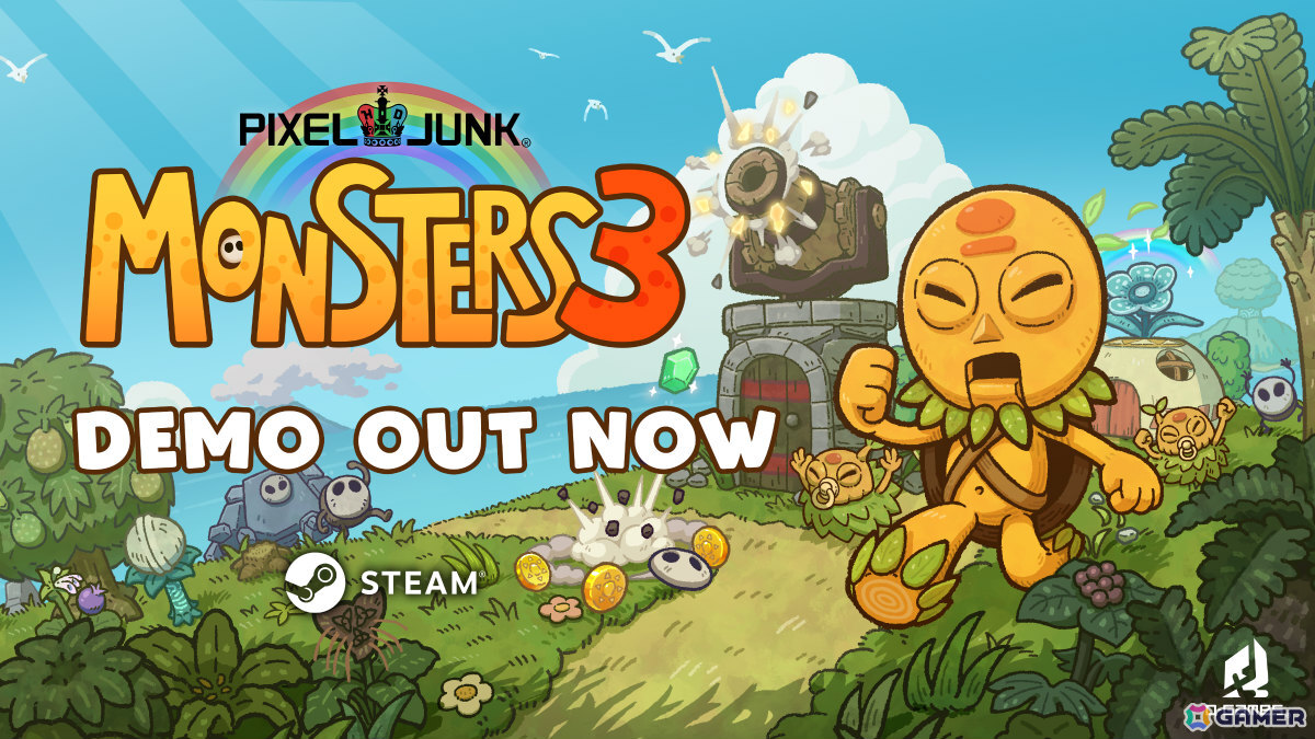 踊りながらタワーを建てモンスターの群れから拠点を守る「PixelJunk Monsters 3」初のプレイアブルデモがSteam Nextフェス限定で公開!の画像