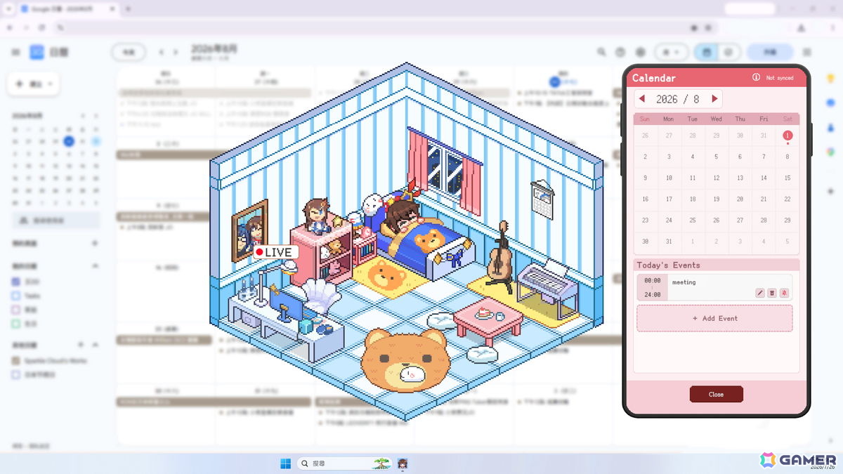 デスクトップで楽しめる「HoloCozy」やストラテジーゲーム「ホロすと！」などholo Indieの3タイトルがSteam Nextフェスに出展！の画像7