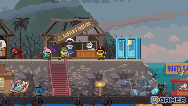 最大4人協力プレイ対応の深海探索アクション「ソルティドッグ」がSteam Nextフェスに出展!犬のダイバーとなって海底のお宝を回収の画像