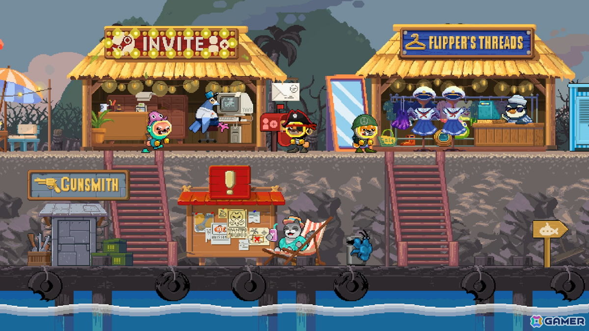 最大4人協力プレイ対応の深海探索アクション「ソルティドッグ」がSteam Nextフェスに出展！犬のダイバーとなって海底のお宝を回収の画像8