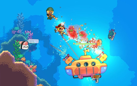 最大4人協力プレイ対応の深海探索アクション「ソルティドッグ」がSteam Nextフェスに出展！犬のダイバーとなって海底のお宝を回収