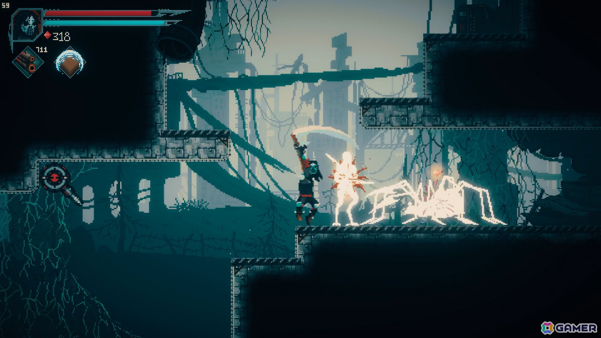 メタルバンド・Voivod公認のランアンドガン×メトロイドヴァニア「Voivod: The Nuclear Warrior」無料デモがSteam Nextフェスに出展！の画像12