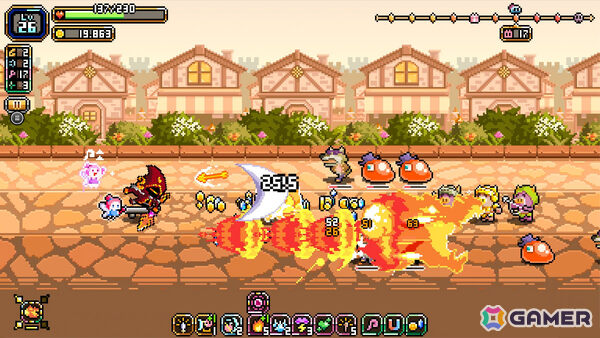 自動横スクロールローグライト「スケボーナイト」、マインスイーパー風世界開拓ゲーム「Dungeon Sweeper Plus」がSteam Nextフェスに参加!の画像