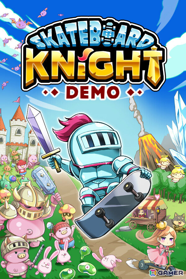 自動横スクロールローグライト「スケボーナイト」、マインスイーパー風世界開拓ゲーム「Dungeon Sweeper Plus」がSteam Nextフェスに参加！の画像1