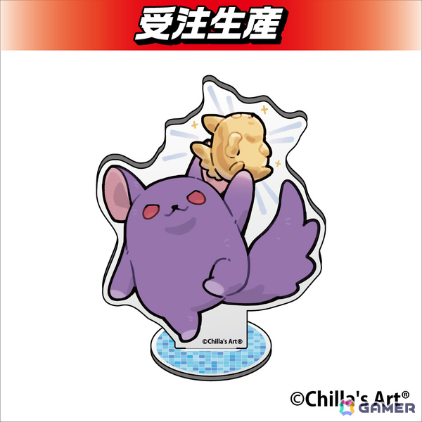 チラズアートのオリジナルグッズがDMMオンクレで10月21日より展開！“チラテケス信者”に扮したチラ丸グッズ、ステッカーや木札キーホルダーなどが登場の画像15