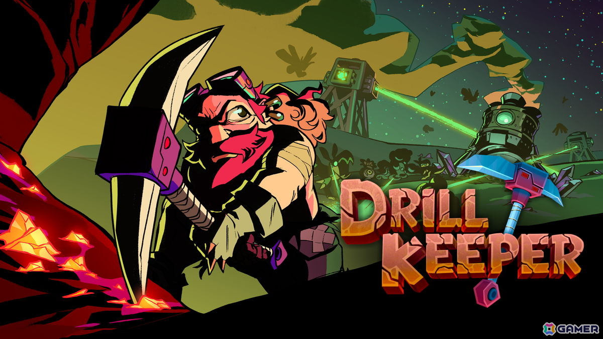 デッキ構築と拠点防衛を組み合わせたローグライクゲーム「ドリルキーパー」が2027年後半に発売!惑星を掘り進めながらエイリアンの大群に立ち向かおうの画像