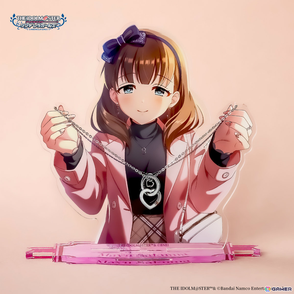 「デレマス」佐久間まゆをイメージしたネックレス~Bound to you.~の予約受付が開始!プロデューサーとの“永遠のキズナ”を願うようなアイテムにの画像