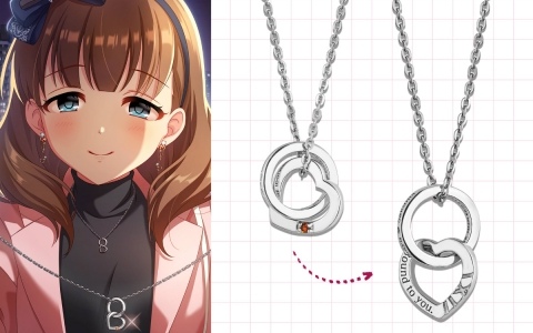 「デレマス」佐久間まゆをイメージしたネックレス～Bound to you.～の予約受付が開始！プロデューサーとの“永遠のキズナ”を願うようなアイテムに
