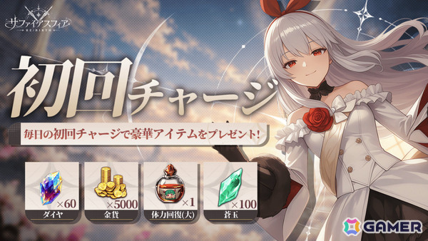 「サファイア・スフィア～蒼き境界～」を受け継いだファンタジーRPG「サファイアスフィア～RE:BIRTH～」の正式サービスが開始！の画像5