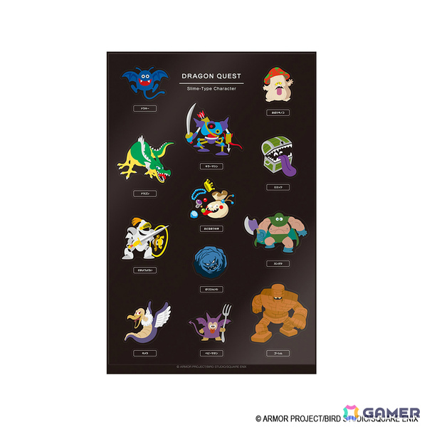 「ドラゴンクエスト文具屋」モンスターたちがデザインされたリングノートやアクリルシール、メッセージウィンドウステッカーなどが登場！の画像57