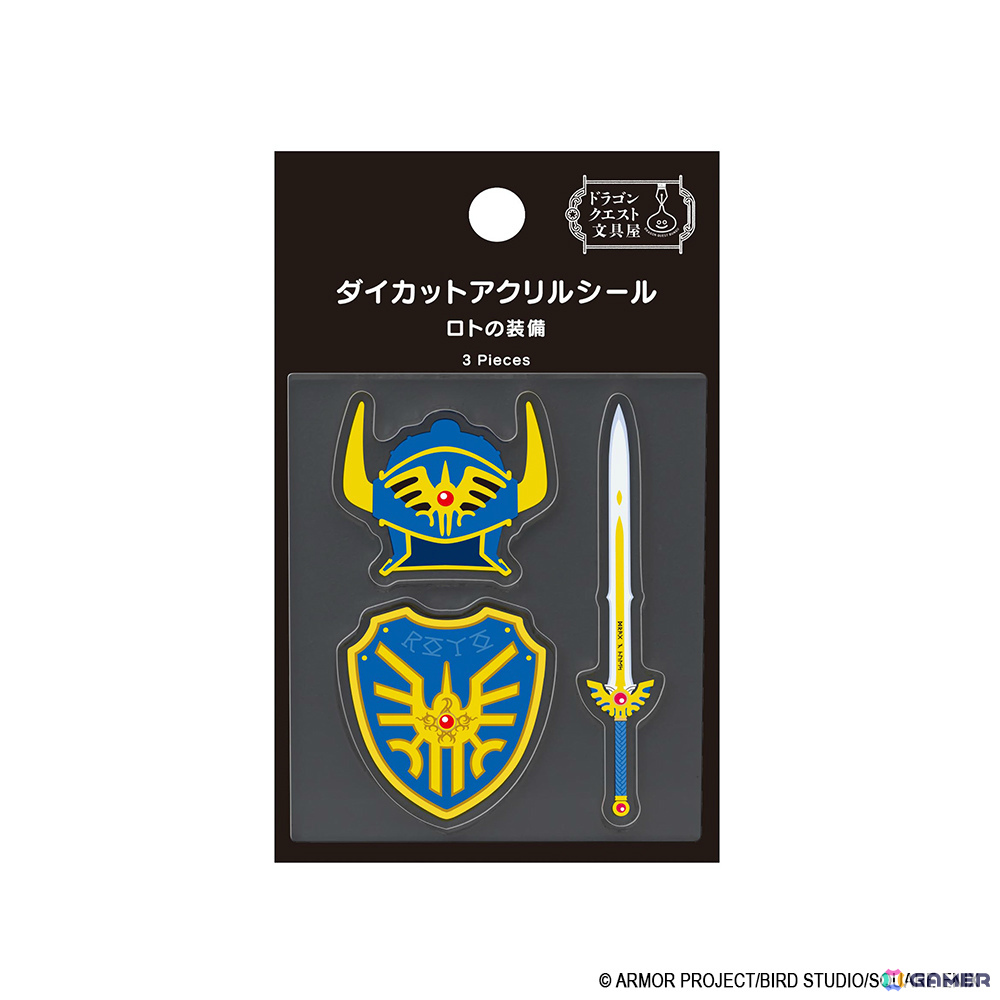 「ドラゴンクエスト文具屋」モンスターたちがデザインされたリングノートやアクリルシール、メッセージウィンドウステッカーなどが登場！の画像
