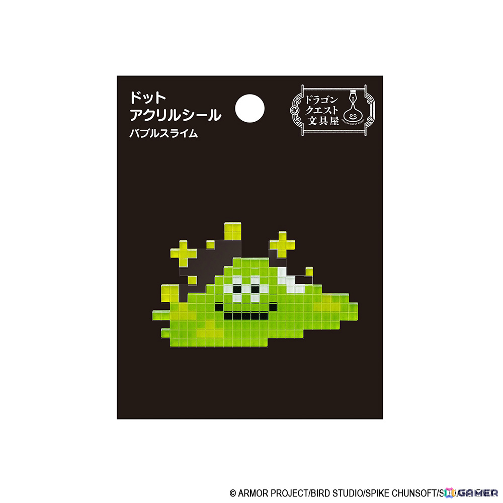 「ドラゴンクエスト文具屋」モンスターたちがデザインされたリングノートやアクリルシール、メッセージウィンドウステッカーなどが登場！の画像
