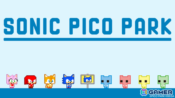 「SONIC PICO PARK」の最新情報やゲームプレイを届ける公式番組「『PICO MART』ただいま音速営業中！」第1回が10月23日に配信！の画像1
