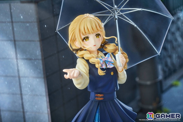 「学マス」より藤田ことねが「雨上がりのアイリス」の特訓前姿でスケールフィギュアになって登場！三つ編みの細部やスカートのしわまで丁寧にディテールを表現の画像1