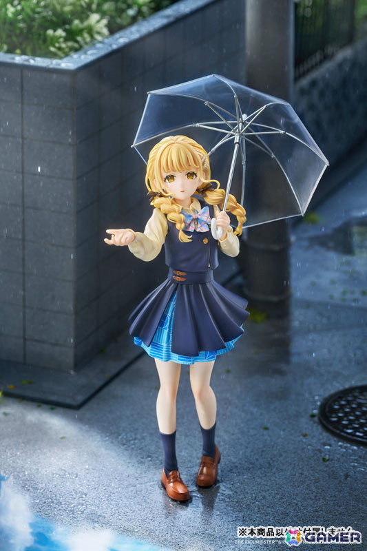 「学マス」より藤田ことねが「雨上がりのアイリス」の特訓前姿でスケールフィギュアになって登場！三つ編みの細部やスカートのしわまで丁寧にディテールを表現の画像8