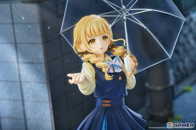 「学マス」より藤田ことねが「雨上がりのアイリス」の特訓前姿でスケールフィギュアになって登場！三つ編みの細部やスカートのしわまで丁寧にディテールを表現の画像