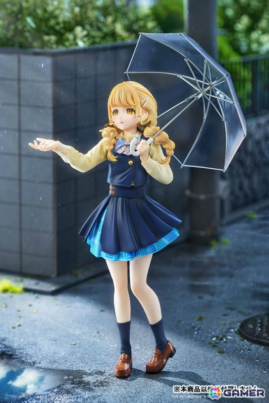 「学マス」より藤田ことねが「雨上がりのアイリス」の特訓前姿でスケールフィギュアになって登場！三つ編みの細部やスカートのしわまで丁寧にディテールを表現の画像
