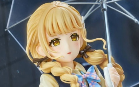 「学マス」より藤田ことねが「雨上がりのアイリス」の特訓前姿でスケールフィギュアになって登場！三つ編みの細部やスカートのしわまで丁寧にディテールを表現