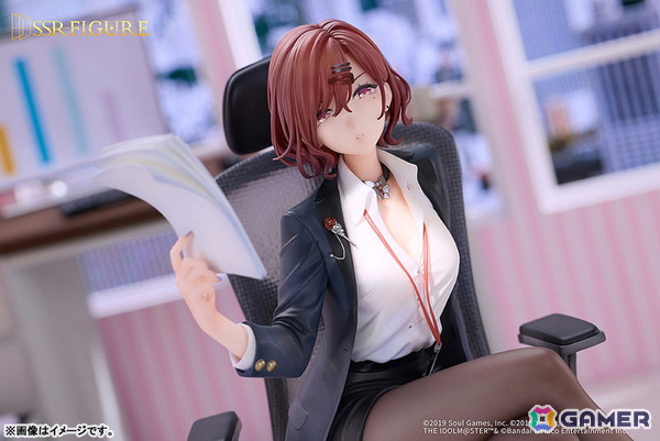 「シャニマス」×「雀魂」コラボより樋口円香が「おしごとエフォートレス」の衣装姿でフィギュア化！マグネット付きの「アクリル麻雀牌」も付属の画像7