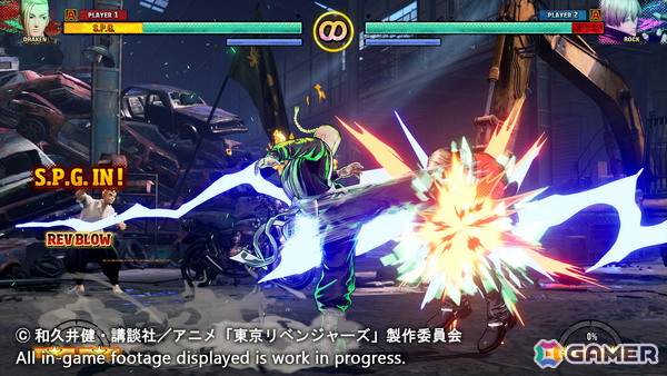 「餓狼伝説 City of the Wolves」にアニメ「東京リベンジャーズ」より佐野万次郎と龍宮寺堅が参戦！オリジナルコラボコスチュームも登場の画像9