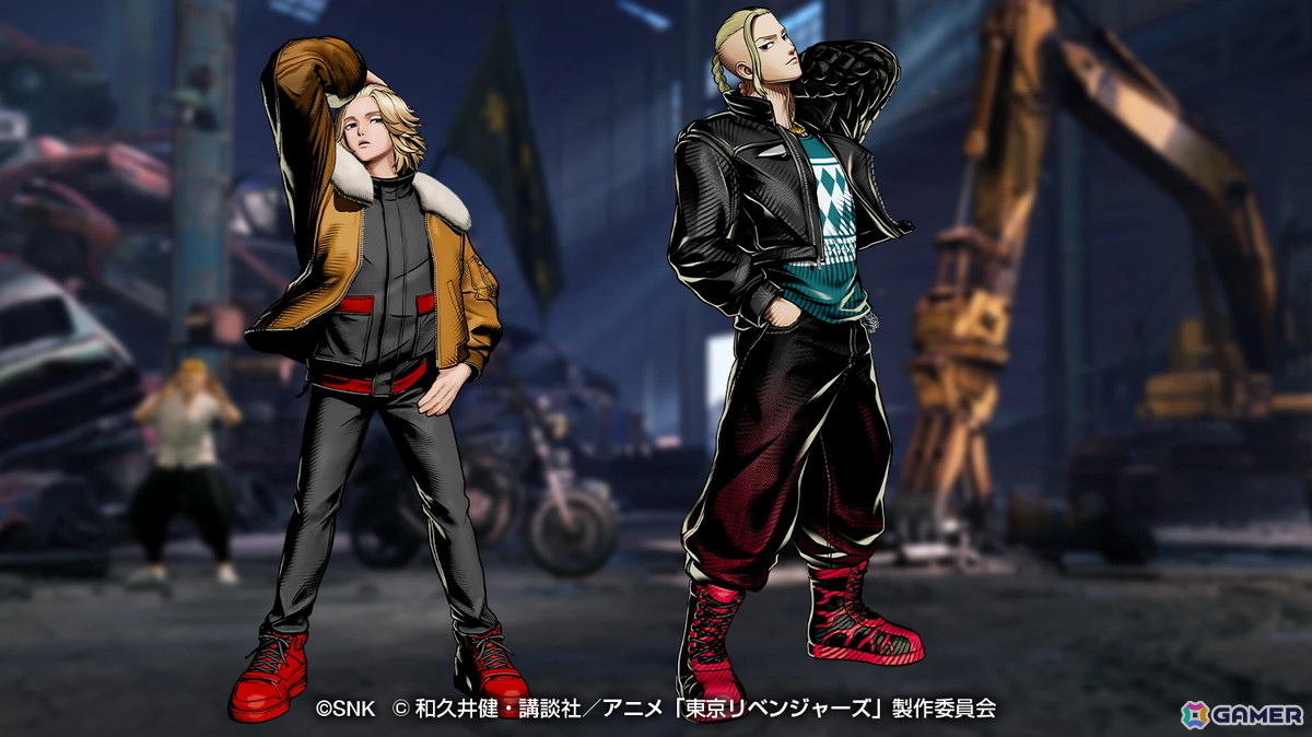 「餓狼伝説 City of the Wolves」にアニメ「東京リベンジャーズ」より佐野万次郎と龍宮寺堅が参戦!オリジナルコラボコスチュームも登場の画像