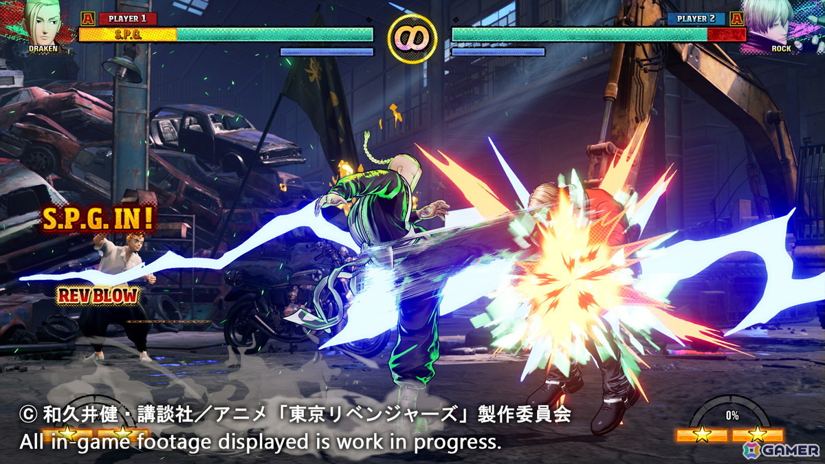 「餓狼伝説 City of the Wolves」にアニメ「東京リベンジャーズ」より佐野万次郎と龍宮寺堅が参戦!オリジナルコラボコスチュームも登場の画像