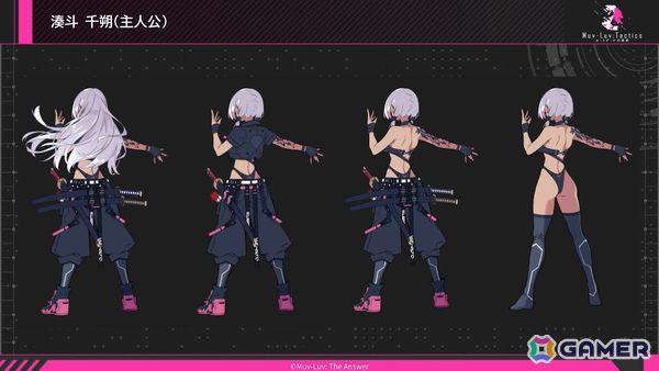 「Muv-Luv Tactics カーリダーサの悪夢」OP映像や主人公・湊斗千朔（CV：白石晴香）をはじめとする登場キャラ、戦術機などの新情報が公開！の画像3