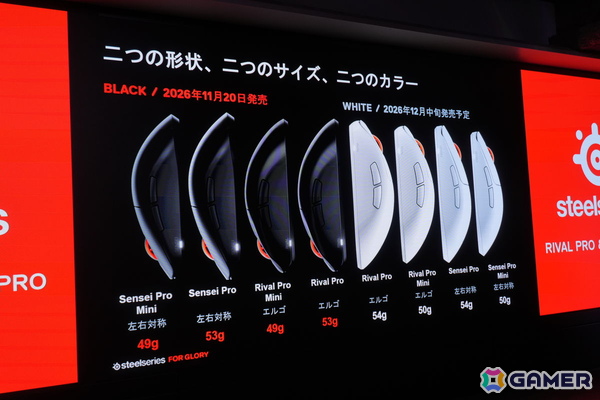 SteelSeriesの新たなフラグシップマウス「Sensei Pro」と「Rival Pro」が発表！超広帯域ワイヤレス技術「UWB」と交換式バッテリーを採用の画像12