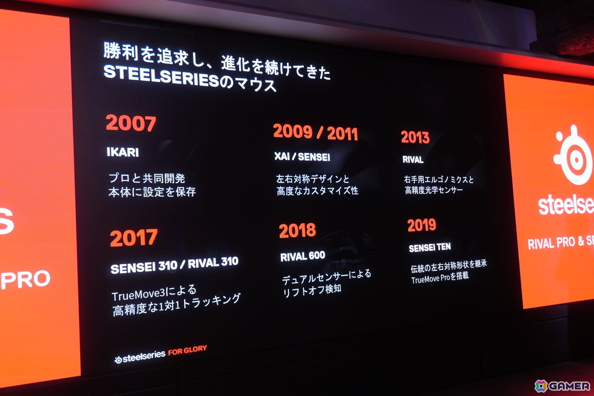 SteelSeriesの新たなフラグシップマウス「Sensei Pro」と「Rival Pro」が発表！超広帯域ワイヤレス技術「UWB」と交換式バッテリーを採用の画像