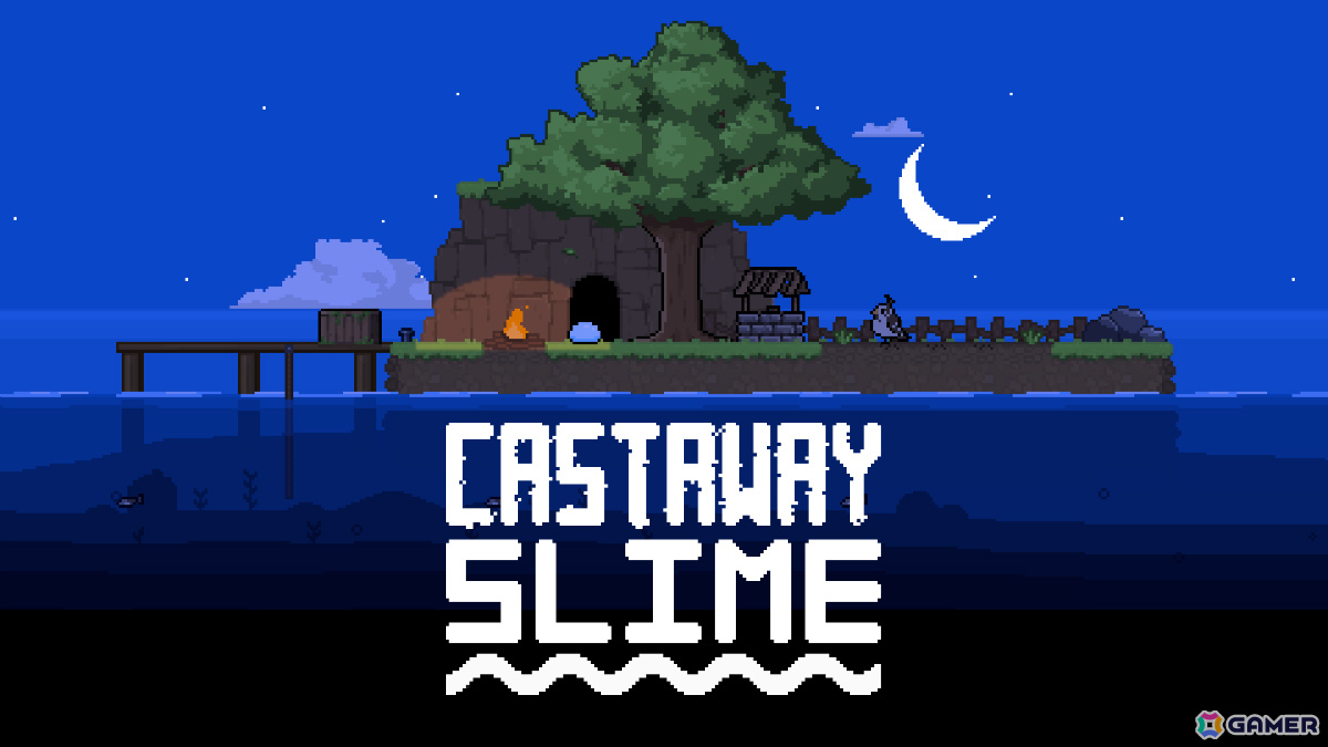 難破したスライムが30日間を生き延びるサバイバルゲーム「Castaway Slime」初回プレイテストの参加受付が開始！の画像