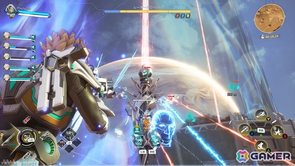 30人共闘×弾幕×カジュアルな共闘体験！ガンホー新作「B.L.U.E. NOVA」テクニカルテストに向けたビルド版を先行試遊の画像2