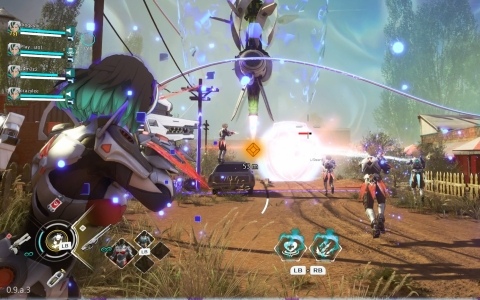 30人共闘×弾幕×カジュアルな共闘体験!ガンホー新作「B.L.U.E. NOVA」テクニカルテストに向けたビルド版を先行試遊