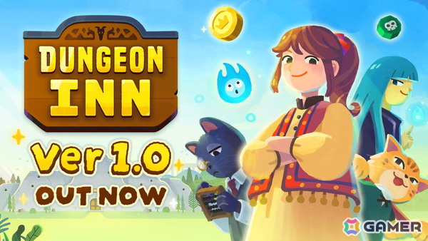 ドキドキの二重営業が楽しめるターン制宿屋経営ストラテジー「ダンジョン・イン」がSteamで正式リリース！ストーリー完結＆新システムを実装の画像1