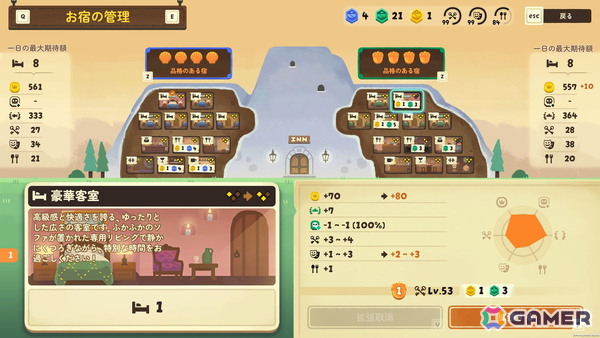 ドキドキの二重営業が楽しめるターン制宿屋経営ストラテジー「ダンジョン・イン」がSteamで正式リリース！ストーリー完結＆新システムを実装の画像7