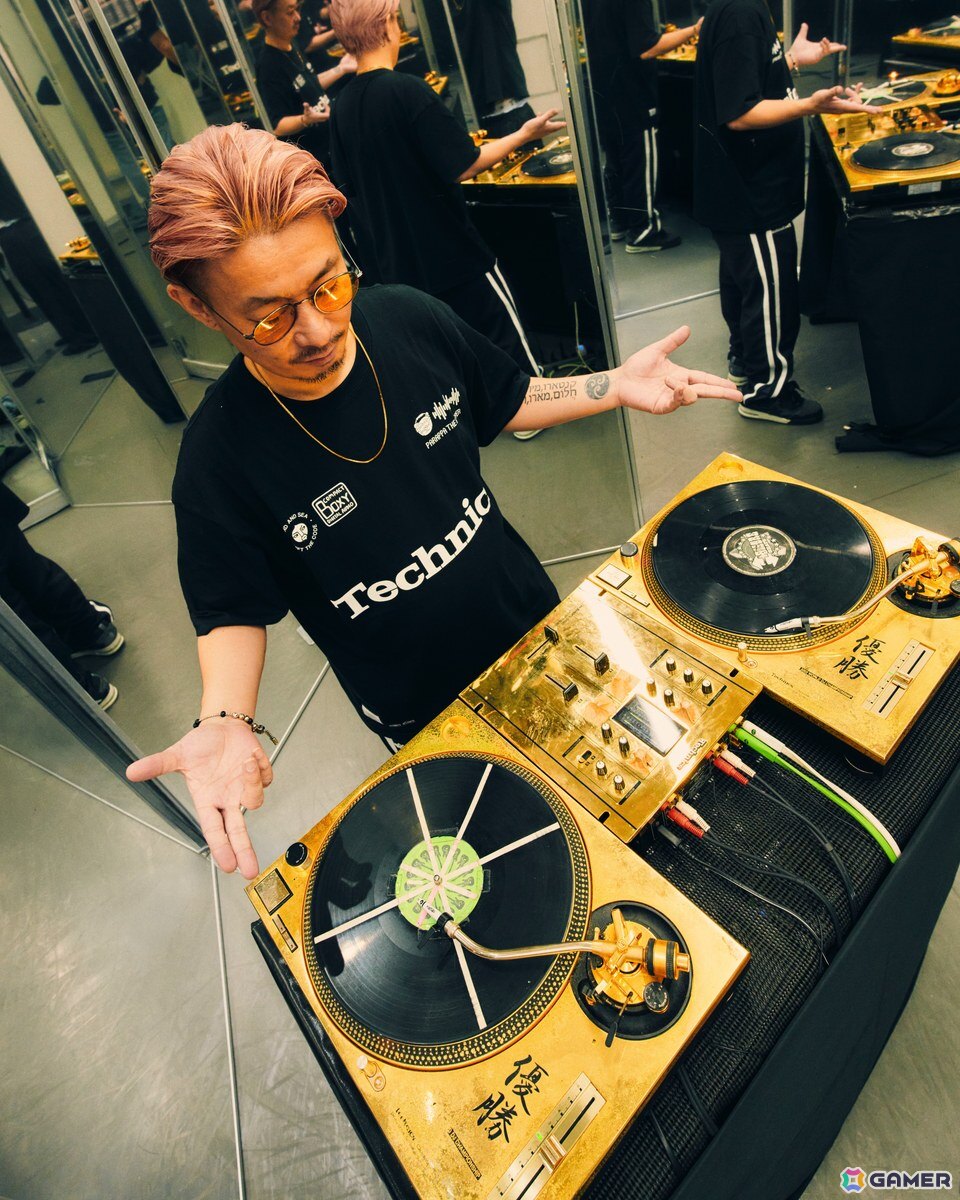 「パラッパラッパー」Technics×WIND AND SEAとのトリプルコラボを実施!本コレクションではパラッパの親友でDJでもある「PJベリー」をフィーチャーの画像