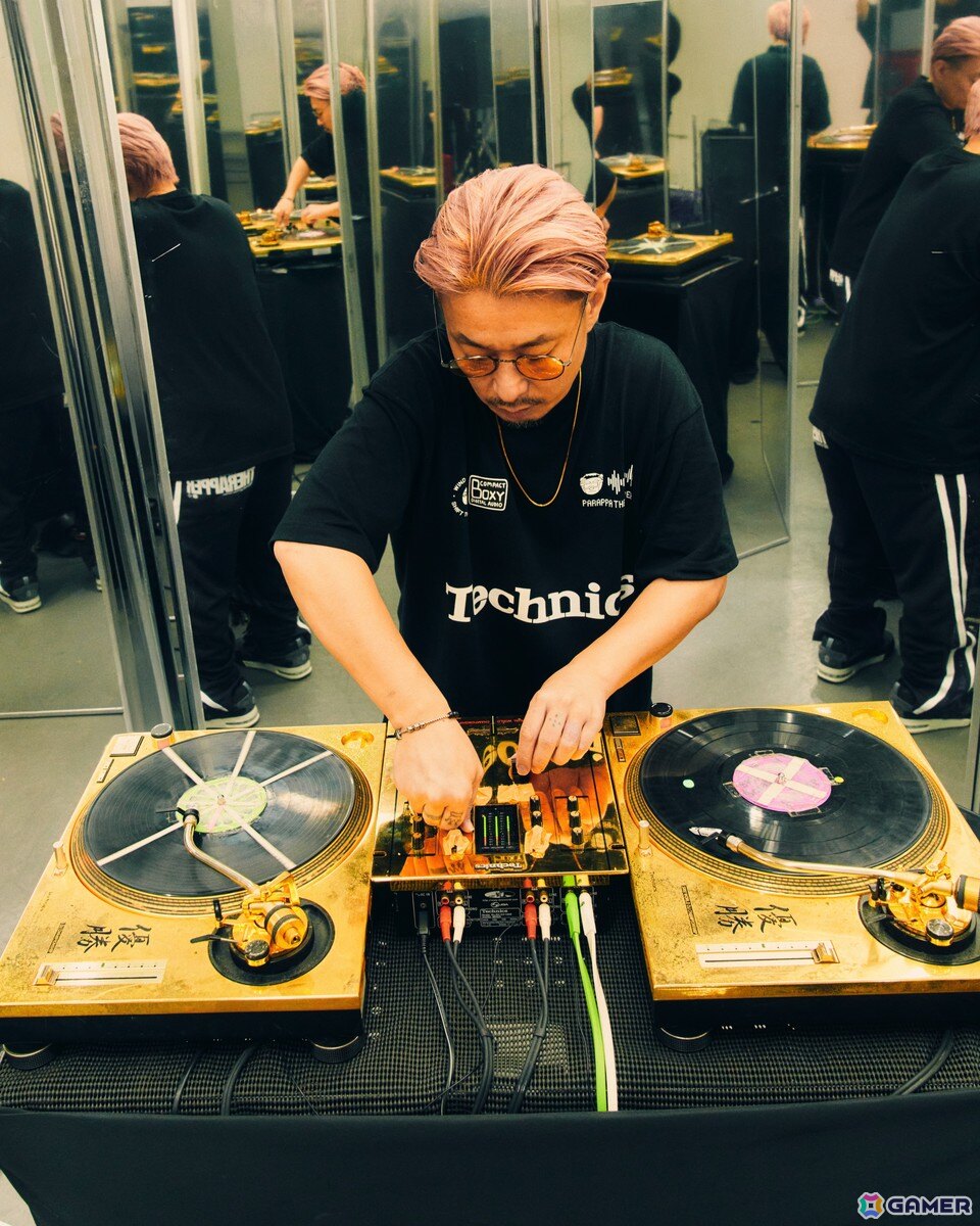 「パラッパラッパー」Technics×WIND AND SEAとのトリプルコラボを実施!本コレクションではパラッパの親友でDJでもある「PJベリー」をフィーチャーの画像