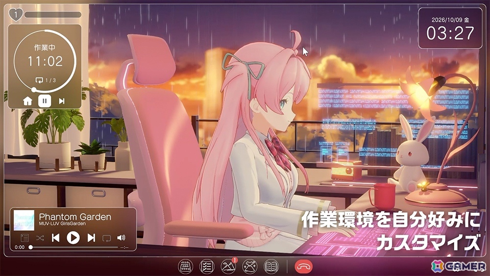 作業支援×コミュニケーションADV「マブラヴ ガールズガーデン Mellow Days」予約受付が開始！ASMR付きの特典メモリーもの画像