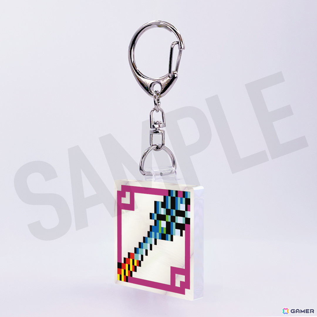 「イースII」ドット絵アクリルスタンドが販売!印象的なモチーフをドット絵のアクリルグッズに仕立てた4種がラインナップの画像