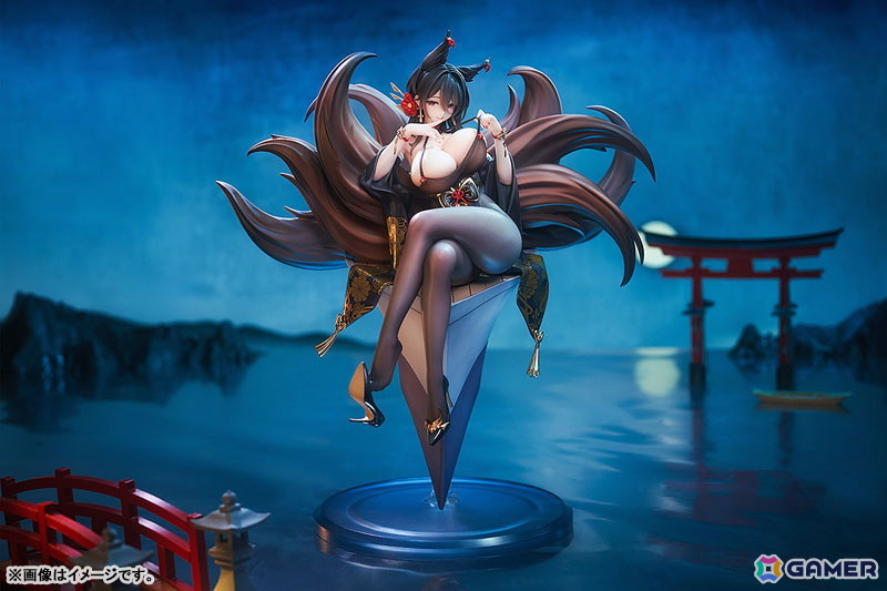 「アズレン」より「近江」がスケールフィギュア化!セクシーさと華やかさを兼ね備えた仕上がりにの画像