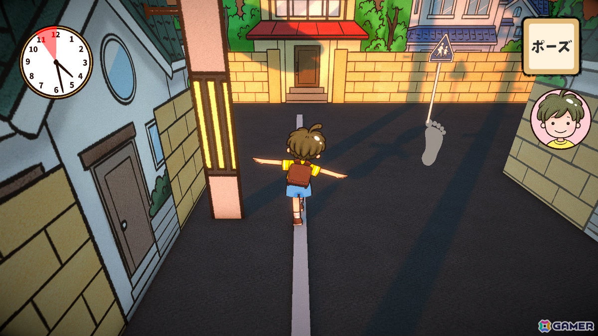 白線を踏みながら遊んで帰るあの体験がゲームに!アクションADV「ホワイトノウェイ」が12月1日に発売の画像