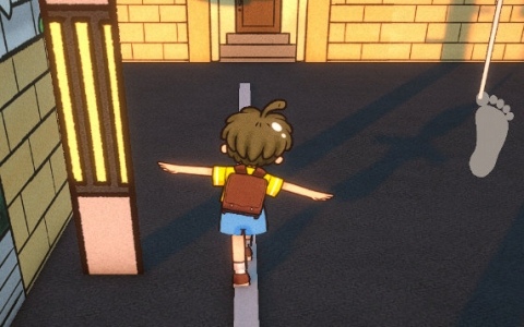 白線を踏みながら遊んで帰るあの体験がゲームに！アクションADV「ホワイトノウェイ」が12月1日に発売