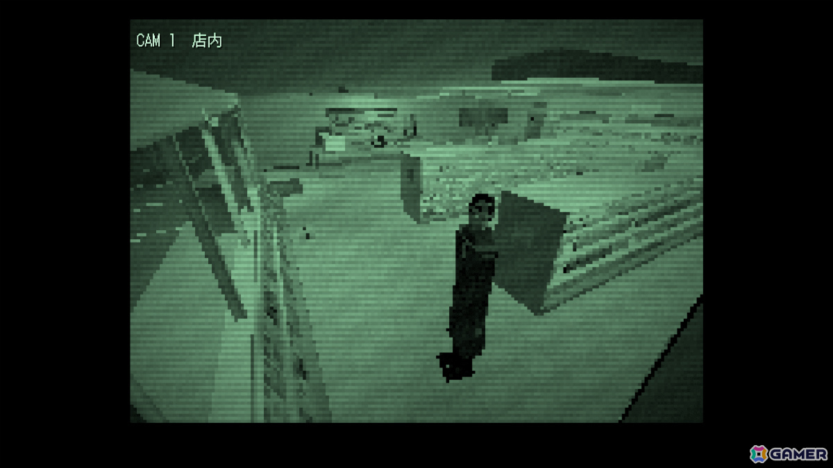 日本のコンビニを舞台にした一人称ホラーゲーム「凝視男」体験版が公開――店の外からこちらを見つめる謎の男に注意を払いながら夜勤をこなそうの画像