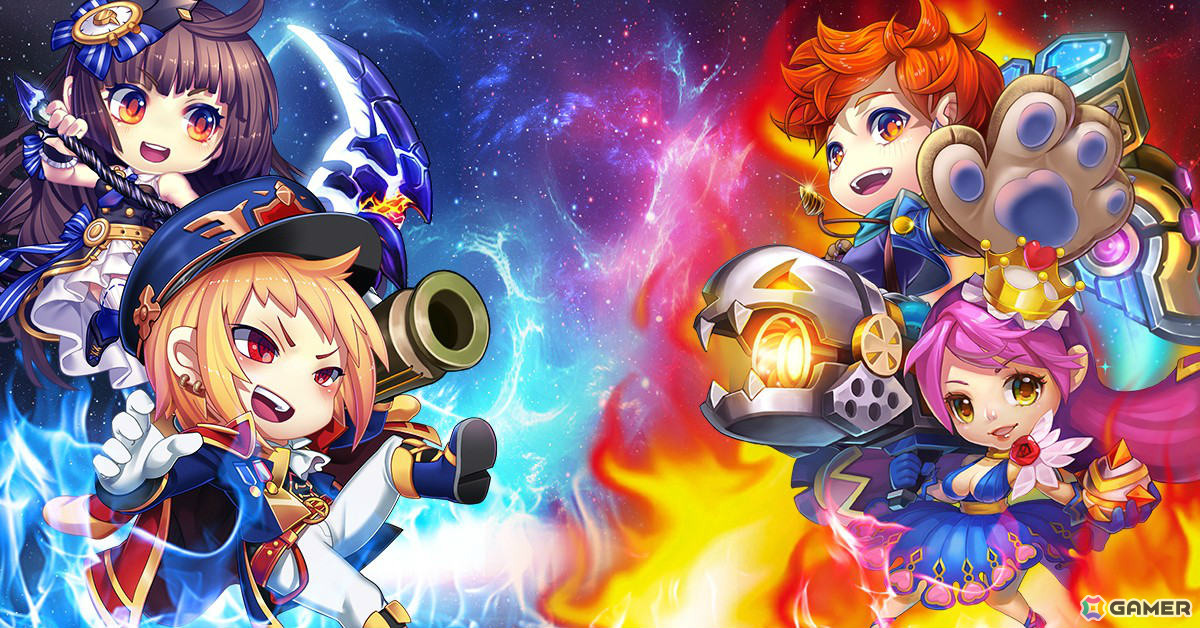 角度とパワーで撃ち勝つターン制シューティング「カオス★スマッシュ」サービス開始日が10月29日に決定！の画像