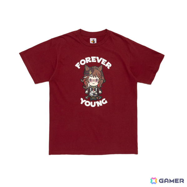 「ウマ娘」×「FORSE CLUB」フォーエバーヤングのグラフィックが落とし込まれたTシャツとジップアップフーディーが10月25日に発売！の画像4