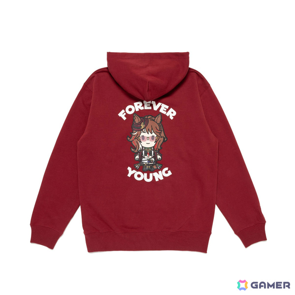 「ウマ娘」×「FORSE CLUB」フォーエバーヤングのグラフィックが落とし込まれたTシャツとジップアップフーディーが10月25日に発売！の画像9