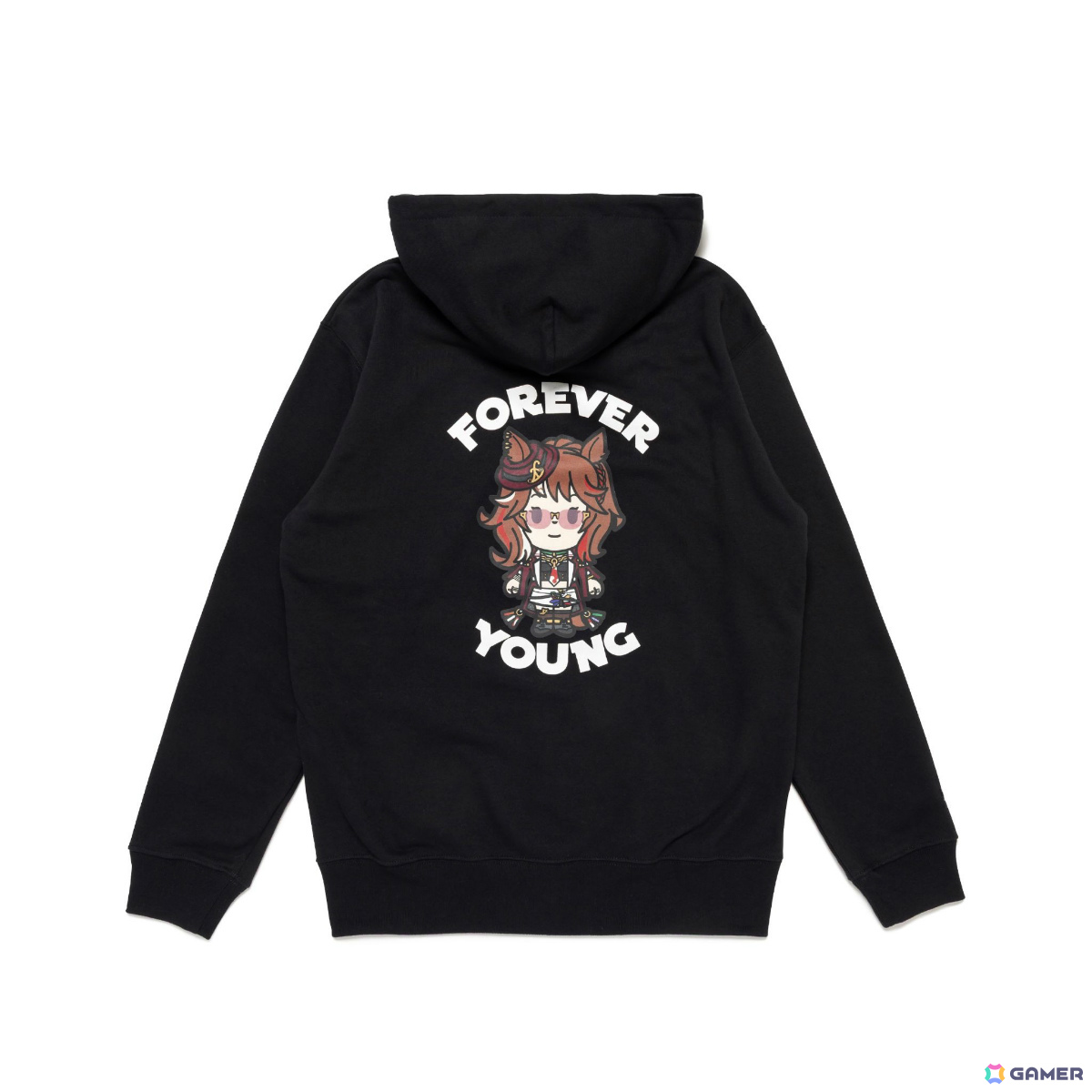 「ウマ娘」×「FORSE CLUB」フォーエバーヤングのグラフィックが落とし込まれたTシャツとジップアップフーディーが10月25日に発売!の画像