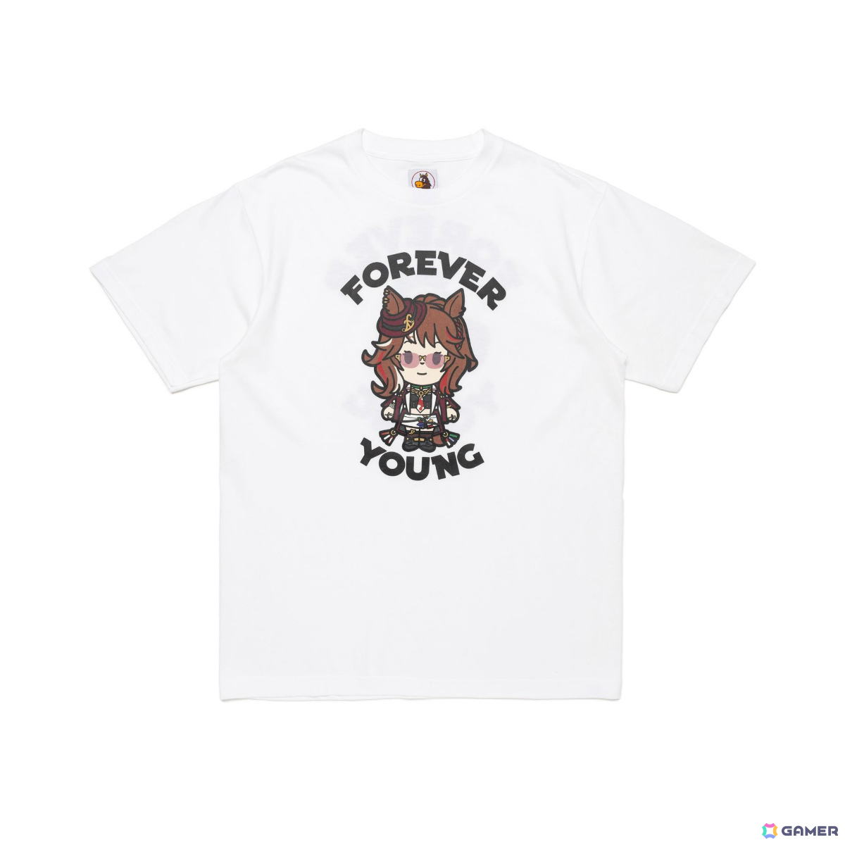 「ウマ娘」×「FORSE CLUB」フォーエバーヤングのグラフィックが落とし込まれたTシャツとジップアップフーディーが10月25日に発売!の画像