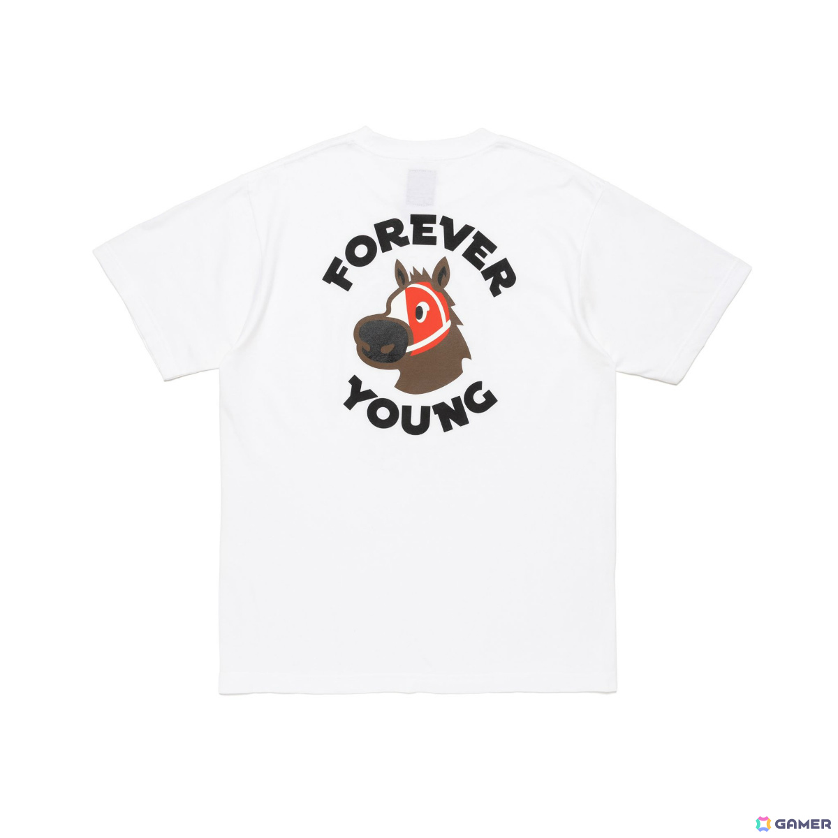 「ウマ娘」×「FORSE CLUB」フォーエバーヤングのグラフィックが落とし込まれたTシャツとジップアップフーディーが10月25日に発売!の画像