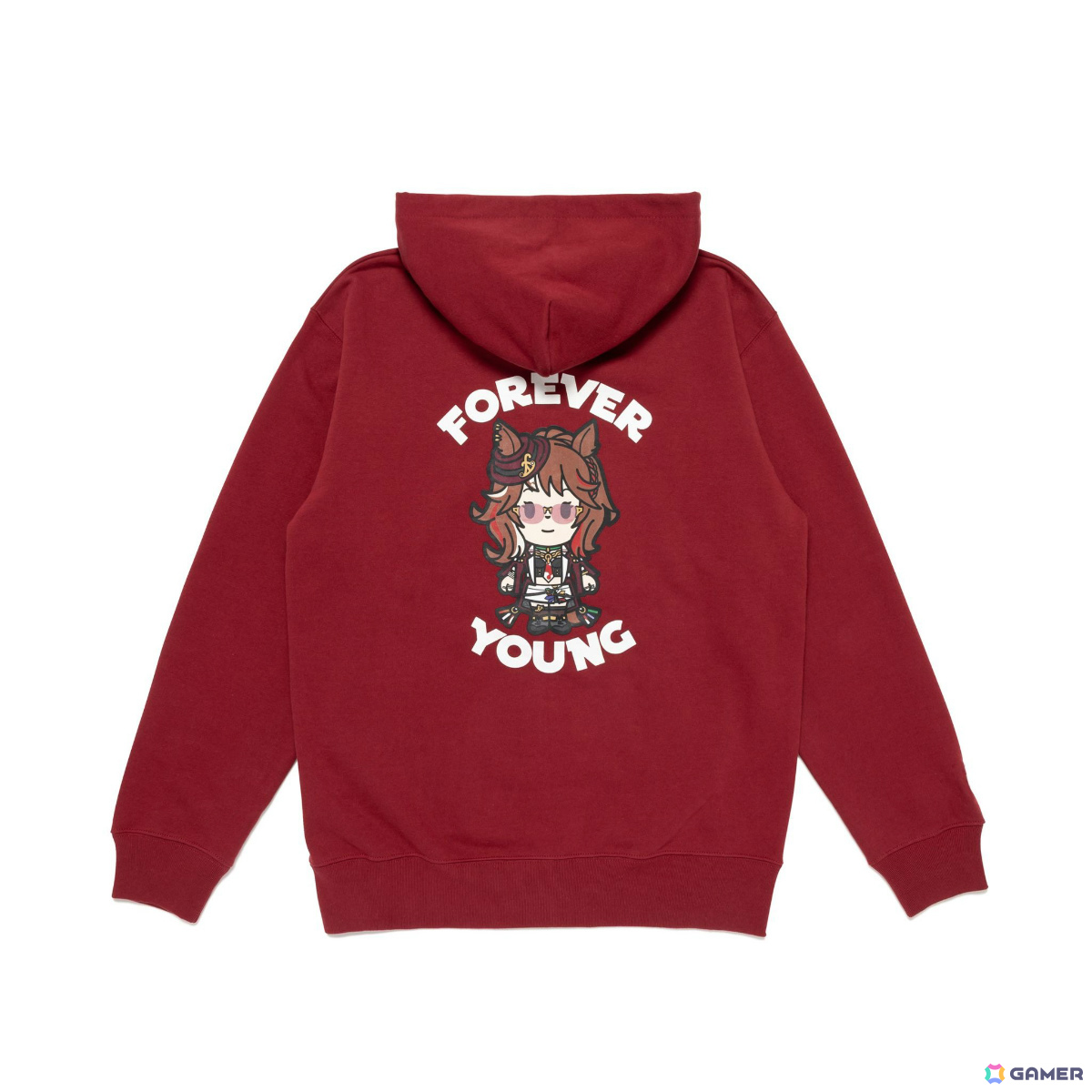 「ウマ娘」×「FORSE CLUB」フォーエバーヤングのグラフィックが落とし込まれたTシャツとジップアップフーディーが10月25日に発売!の画像